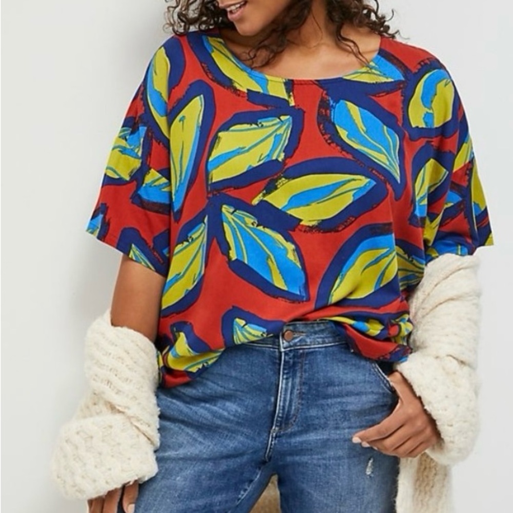 Anthropologie Corey Lynn Calter Rhea tunic top size medium